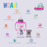 Woah The Character Hood Feeding Bottle- Elephant - PyaraBaby