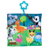 Basics Cloth Tail Book with Toys – Land Animals - PyaraBaby