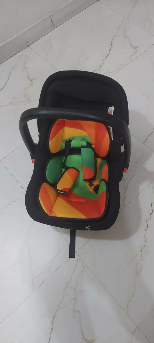 R FOR RABBIT Picaboo 4 in 1 Multipurpose Baby Carry Cot Cum Car Seat, Colorful - PyaraBaby