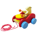 Bear Drum Car- Pull Along Toy - PyaraBaby