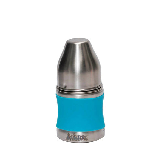 Koh! Premium Baby Stainless Steel Feeding Bottle with Sleeve – 125ml - PyaraBaby