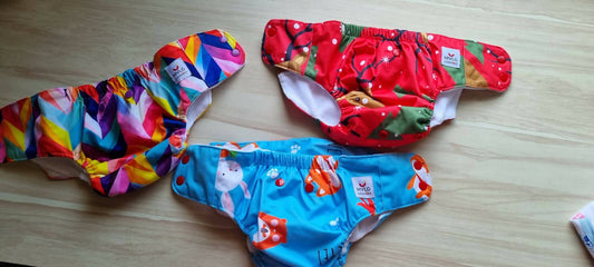 MYLO Diapers For Baby- Combo Of 3 | Free Size - PyaraBaby