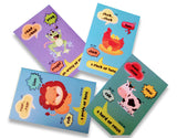 Animals sounds flashcards with collective noun and baby name - PyaraBaby