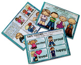 Safe and unsafe touch flashcards - PyaraBaby