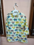 LITTLE HATCHLINGS Elephant Print Kurta - PyaraBaby