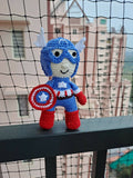 Crochet Handmade Captain America Toy - PyaraBaby