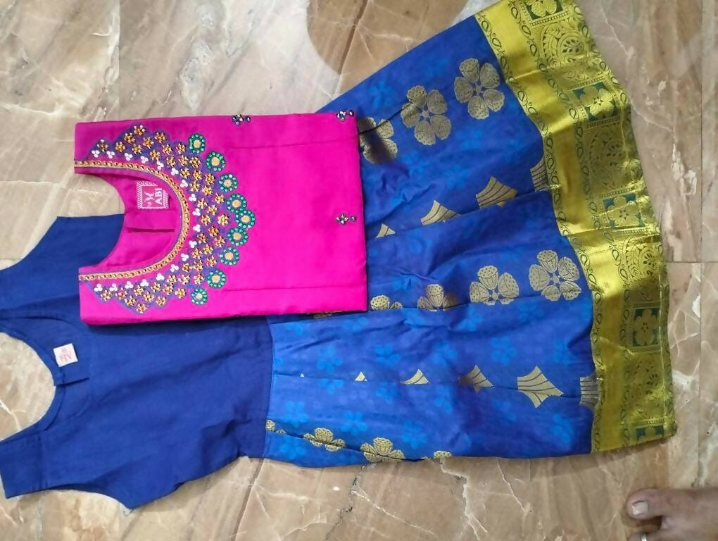 Dress With Top For Baby Girl - PyaraBaby