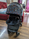 STAR AND DAISY Coballe Stroller/Pram for Baby - Black - PyaraBaby