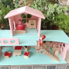 Wooden Doll House- Multi Arrangement 3 Storied Play Set - PyaraBaby