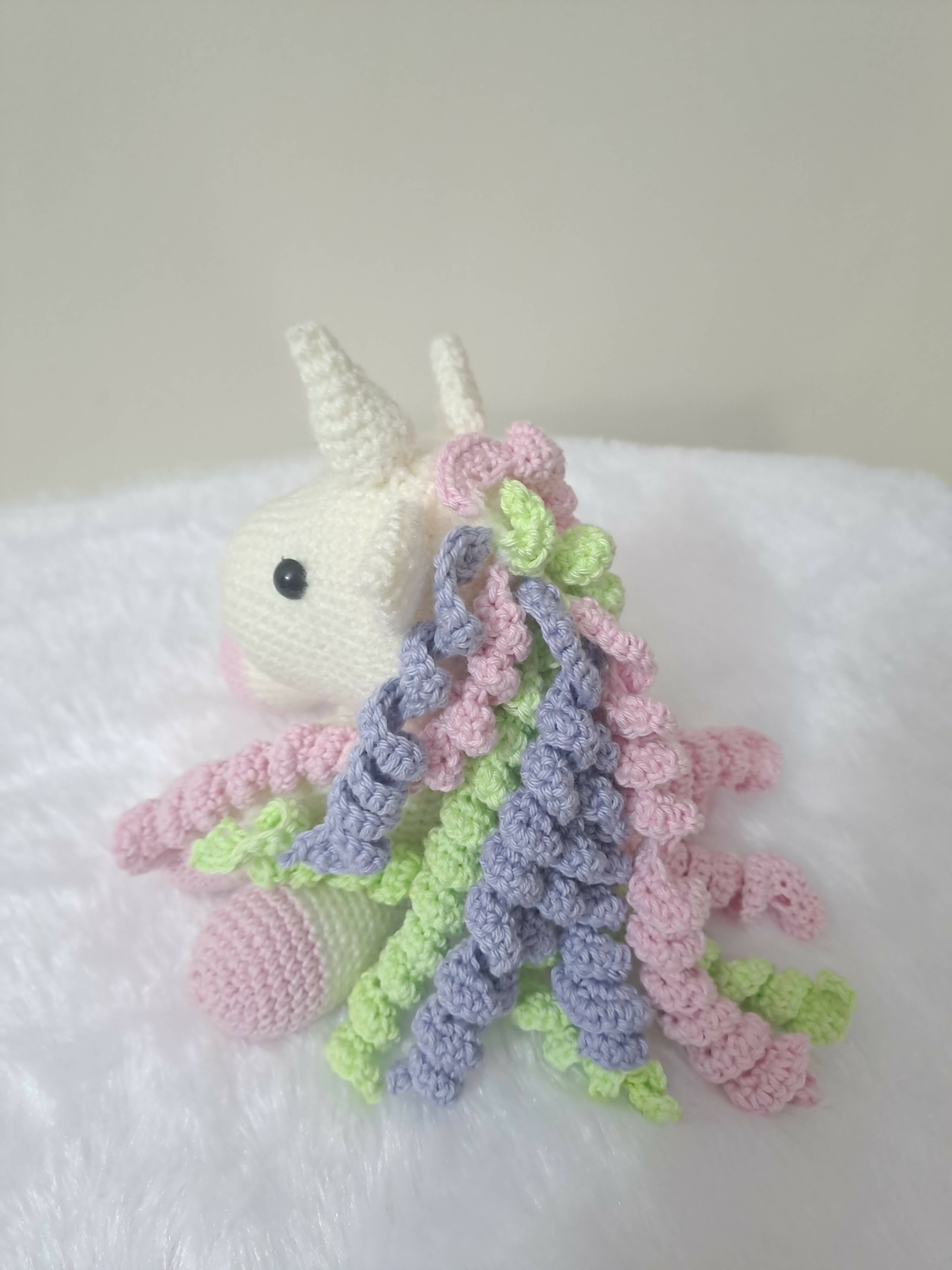 Crochet Handmade Unicorn Toy - PyaraBaby