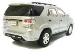 The Game Begins Pull Back Action Toyota Fortuner Miniature Toy Car (Silver) - PyaraBaby