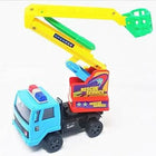 Shinsei Rescue Service is A Finely Crafted Toy with Excellent Use of Links to Lift The 'Cherry Picker', All This in A Mechanical Toy - PyaraBaby