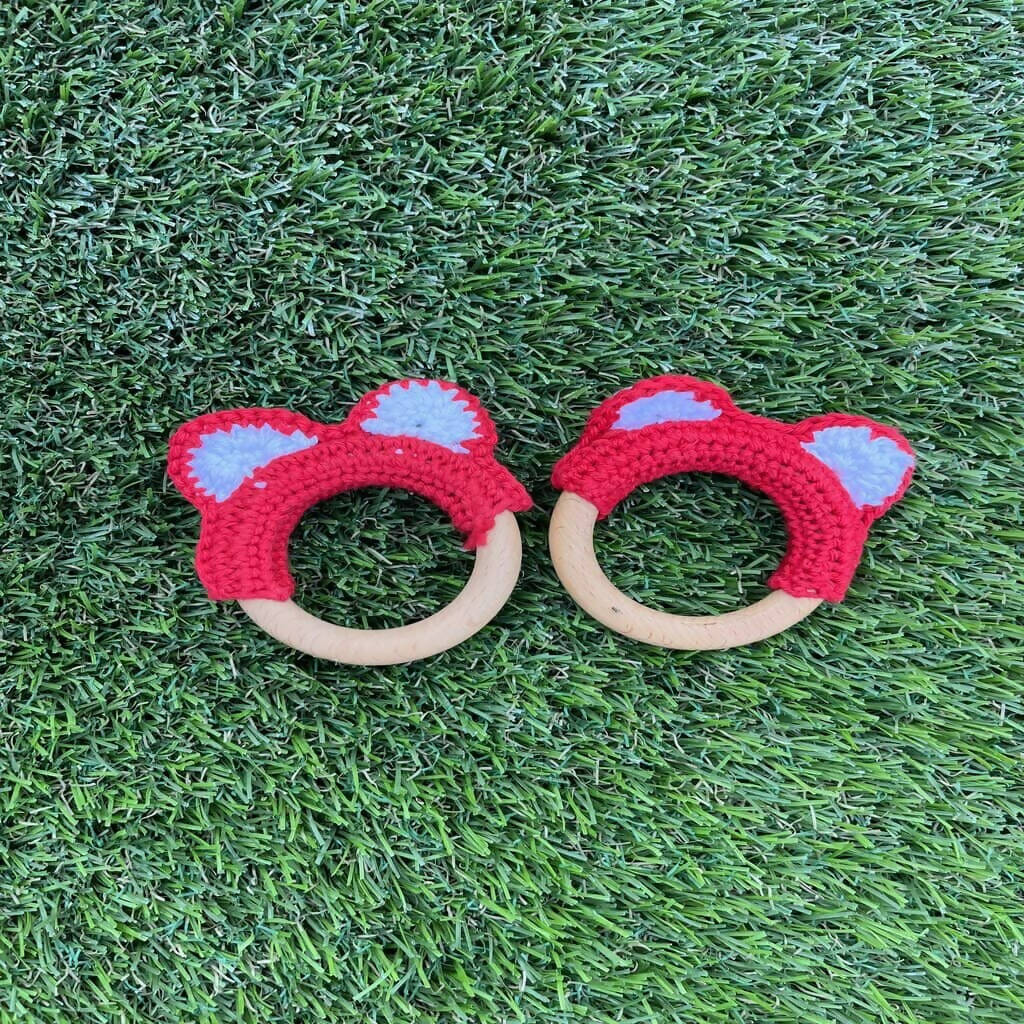 Cat Ear Teether - PyaraBaby