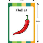ILEARNNGROW Fruits - Vegetable Flash Cards, educational, preschool, kindergarten, fruit identification, vegetable identification - PyaraBaby