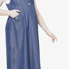 Maternity Midi Dress | 3 Breastpads | 1 mom to be T-shirt | Combo - PyaraBaby