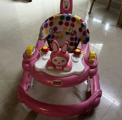BABYHUG Bunny Walker-Pink (seat print & colour may vary - PyaraBaby