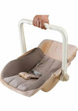 BHASIN 5 in 1 Baby Cozy Carry Cot Cum Rocker (Brown) - PyaraBaby