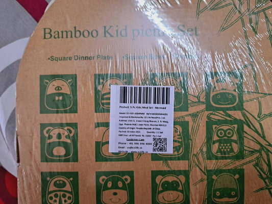 Bamboo Kids Dinner/ Feeding Set - PyaraBaby
