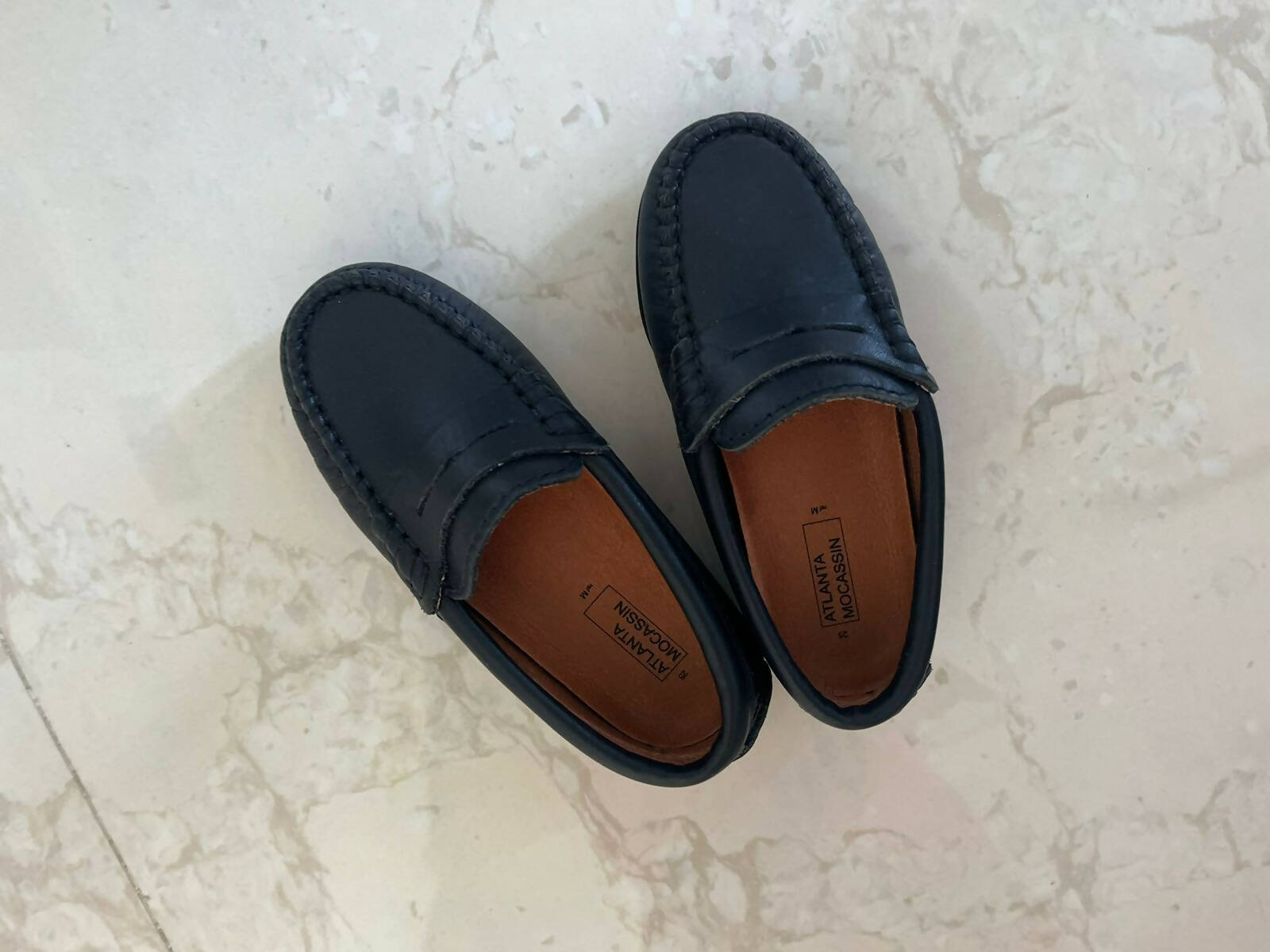 Leather Moccasins / shoes / slip-ons - PyaraBaby