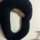 MOMSYARD A123 Pregnancy Pillow - Black - PyaraBaby