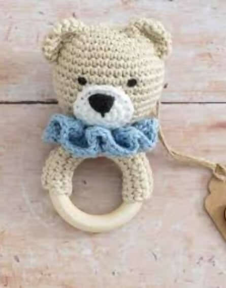 Crochet baby rattle - PyaraBaby