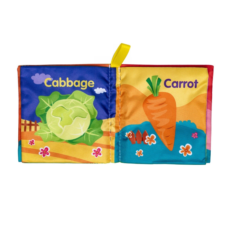 Mini Cloth Book – Vegetables - PyaraBaby