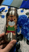 Steel Feeding Baby Bottle with Cover