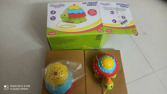 QIGGLES Ice-Cream Turtle for Baby - PyaraBaby