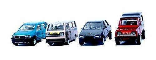 Cube Play Shinsei Sundaram Car Sets Toys for Boys Pull Back 4 Piece - PyaraBaby