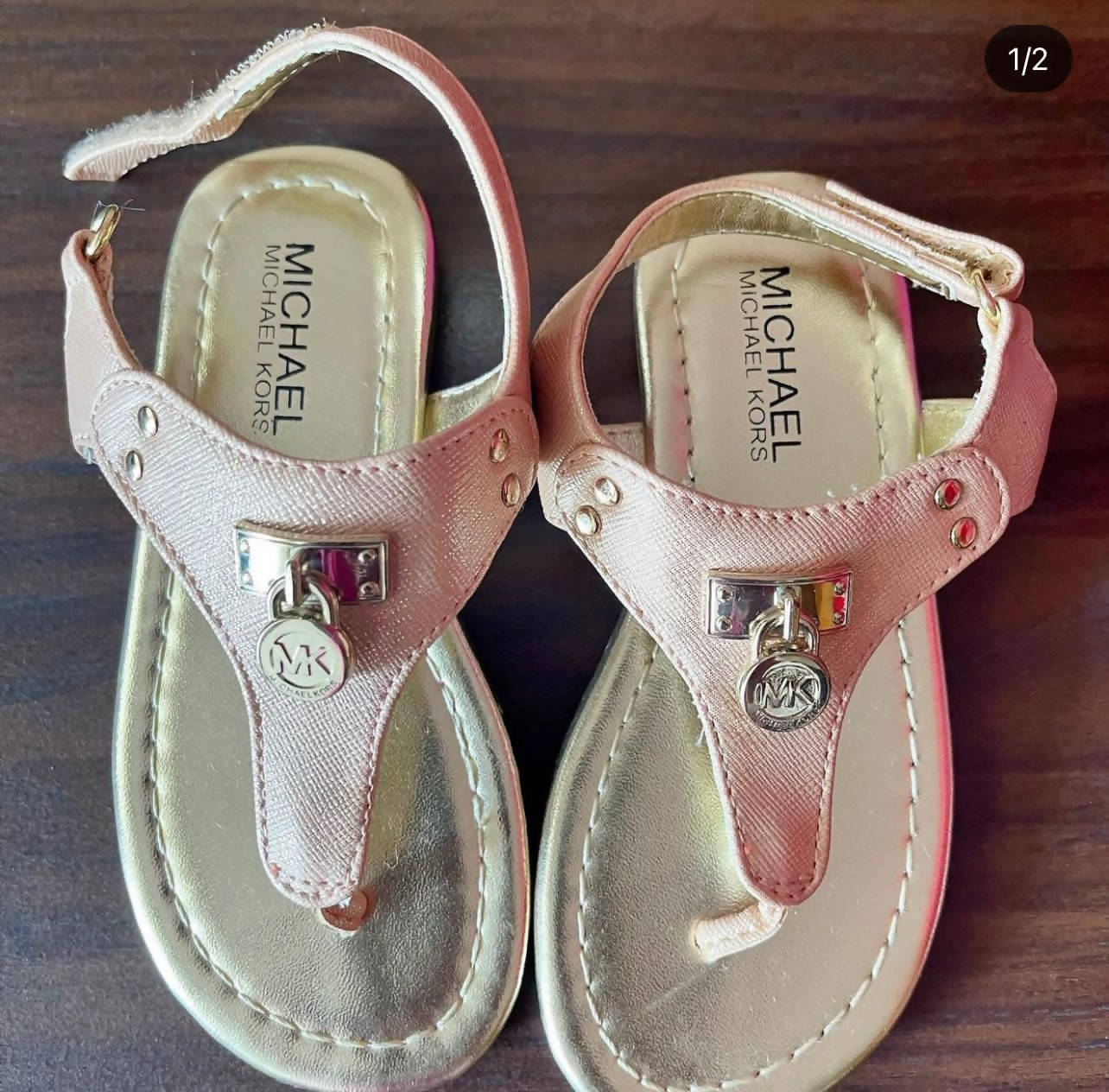 Beautiful branded Michael kors sandals for sale .100 percent original brand - PyaraBaby