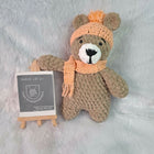 Give the gift of cuddles with the Crochet Plushie Bear—a lovable companion crafted with soft yarn and sweet details, sure to become a cherished favorite.vv