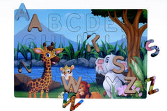 Wooden Alphabet Puzzle For Kids - PyaraBaby