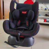 LUVLAP Car Seat- Black - PyaraBaby