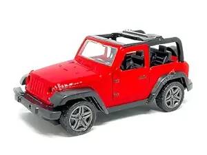 Cube Play Sports Model Car Jeep Metal Pull Back Toy Diecast Toy Cars with Openable Doors, for Kids Boy Girl Gift(Pack of 1) - PyaraBaby