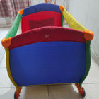 JUSTBORN Play Pen Multicolour, Dimensions: 25.5 × 24 × × 81.5 cm - PyaraBaby
