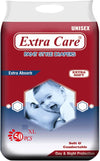 Extra Care Baby Pant Diaper XL size 50 piece - 14 kg & above