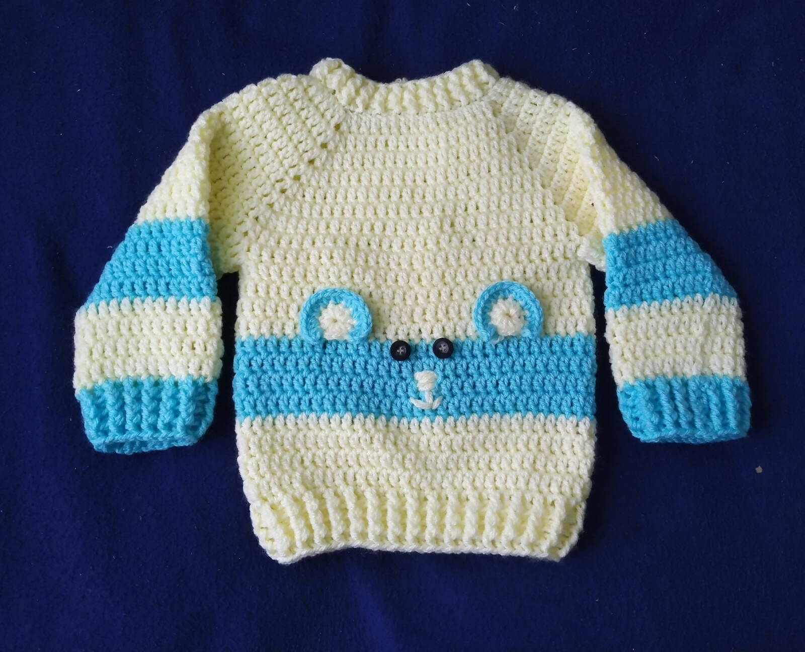 Handmade Crochet Sweater for Baby - PyaraBaby