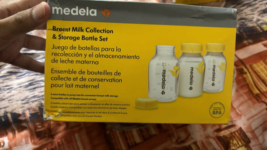 MEDELA Breast Milk Collection and Storage Bottles - Set of 6 - PyaraBaby