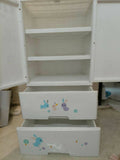 THE TICKLE TOE Cupboard- White - PyaraBaby