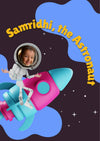 Personalised Astronaut Book - Paperback Cover