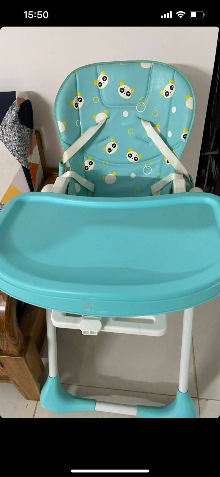 R FOR RABBIT Marshmallow High Chair (Green) - PyaraBaby