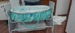 MEE MEE Baby Cradle- Blue - PyaraBaby