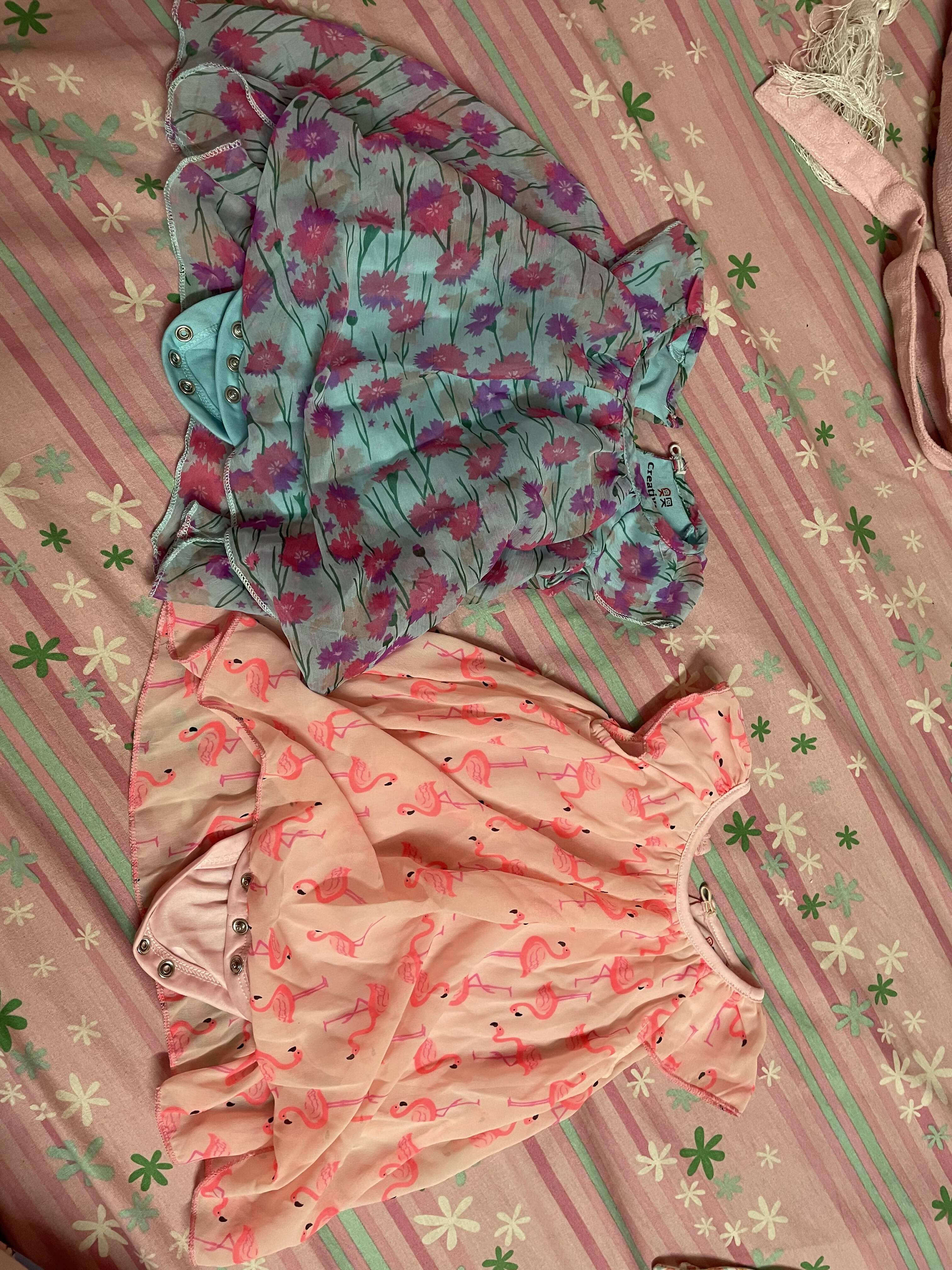 Baby girl dresses (combo of 11) - PyaraBaby