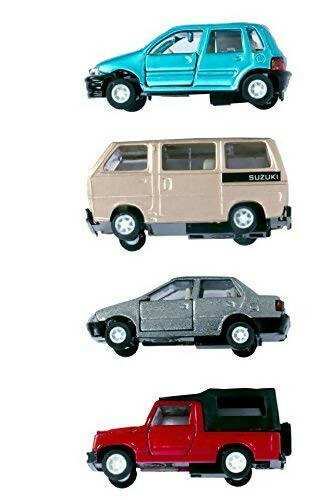 Cube Play Shinsei Sundaram Car Sets Toys for Boys Pull Back 4 Piece - PyaraBaby