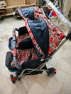 HARRY & HONEY Twin baby stroller /pram