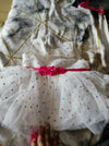BABYHUG White Partywear Frock/Dress for Baby Girl