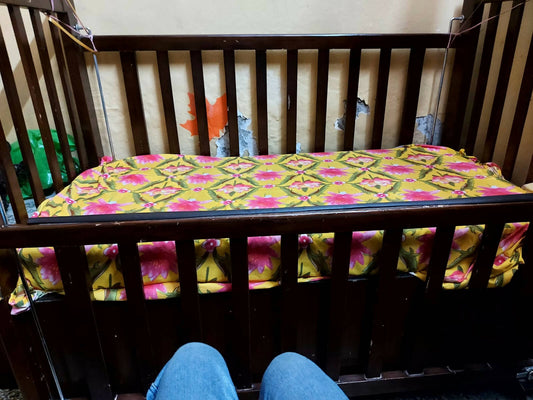 Custom made Baby Cot, Dimensions: 5L×3W×4H Feet - PyaraBaby