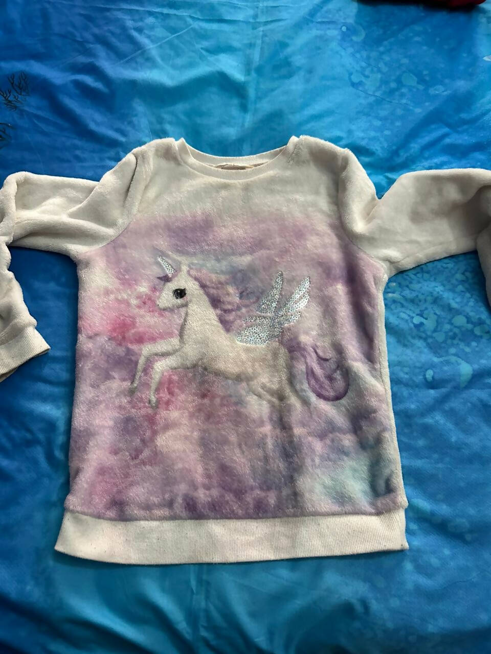 Introducing the enchanting Unicorn Themed Top for Baby Girl – a whimsical addition to her wardrobe.