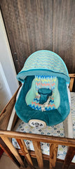 INFANTSO Baby Rocker - Comes with Toys, Battery Operated, Vibration , Music and 1 Pillow - PyaraBaby