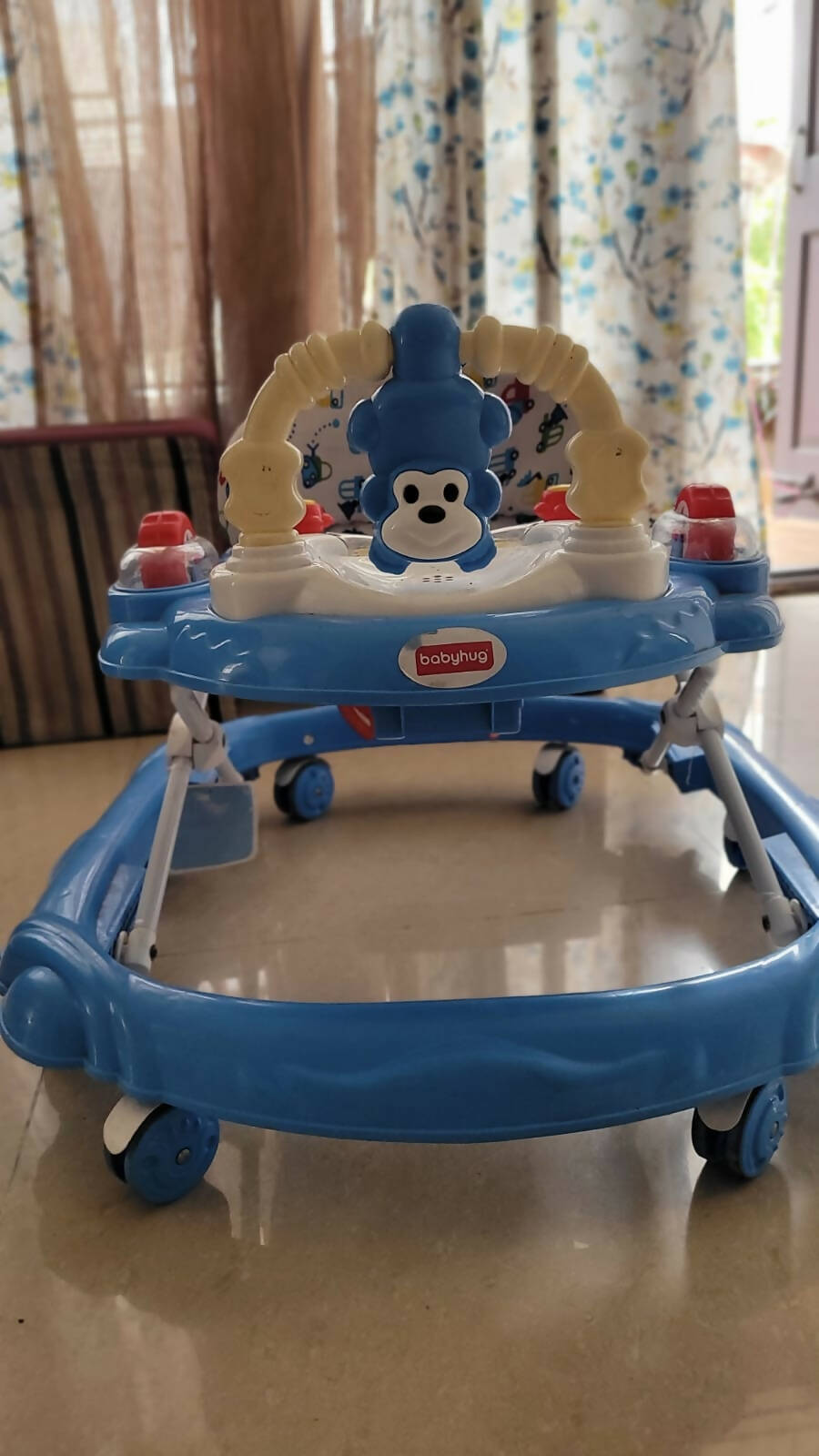 BABYHUG Walker for Baby - Blue - PyaraBaby